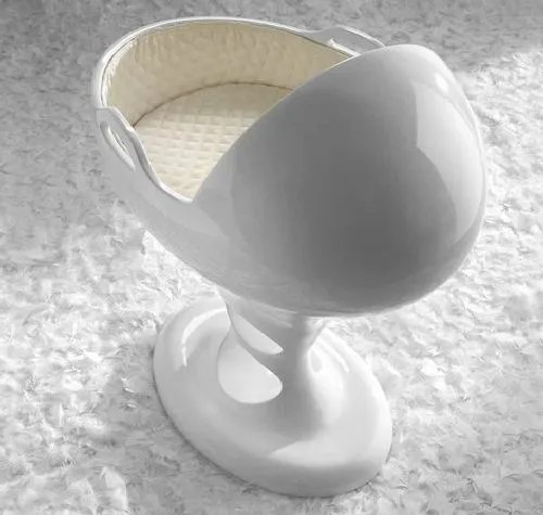 Luxurious baby furnishings design like egg