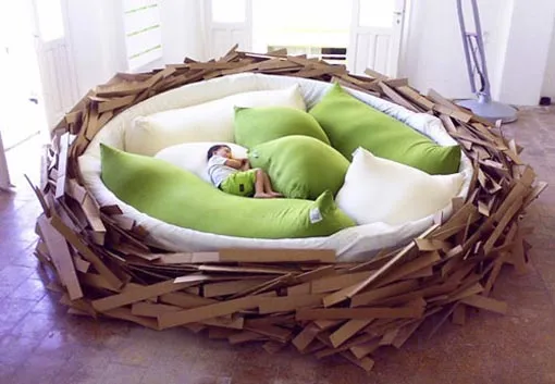 Giant Birds Nest Bed 11
