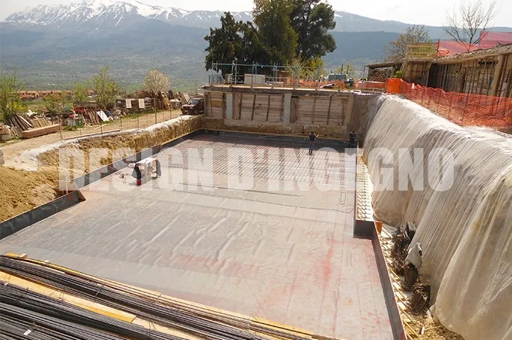 Costruzione di edificio con struttura in acciaio 1