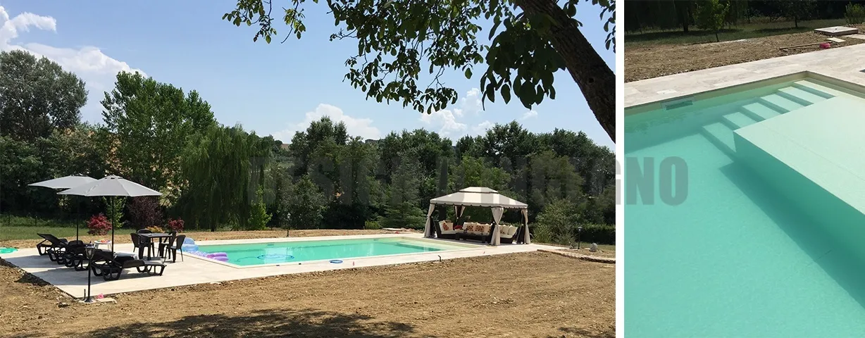 Realizzazione di una piscina a Perugia 1