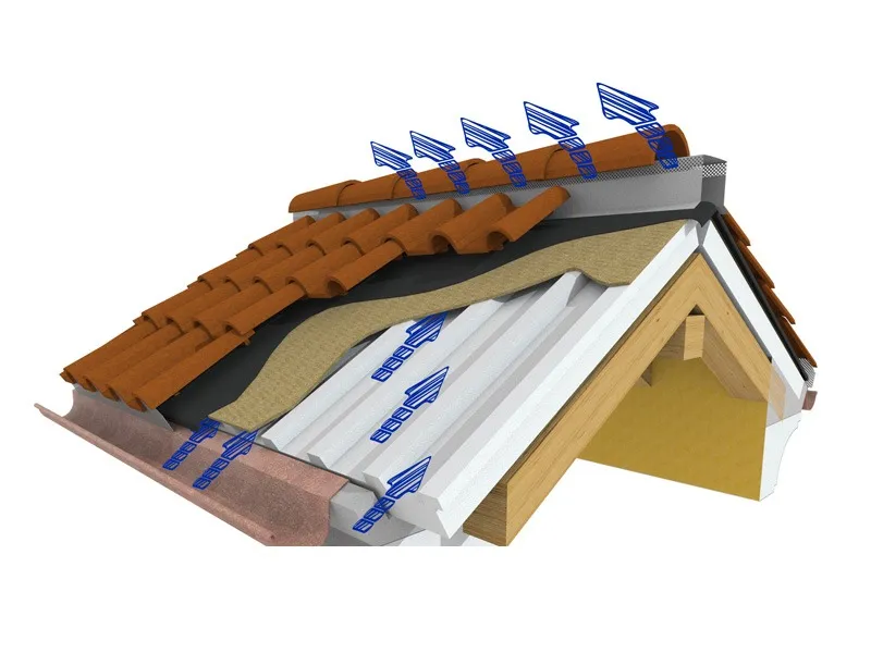 Realizzazione tetto ventilato